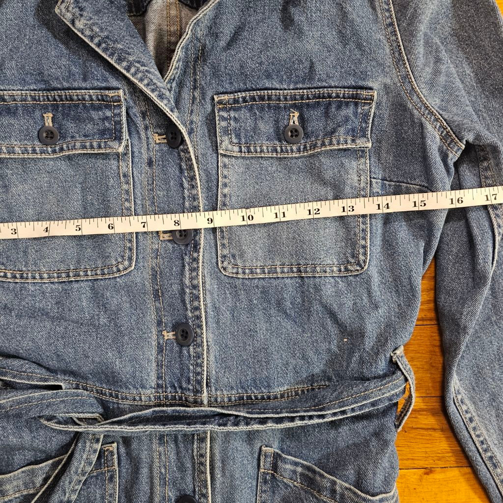 Madewell Denim Jumpsuit Women's Small Blue - Picture 6 of 9